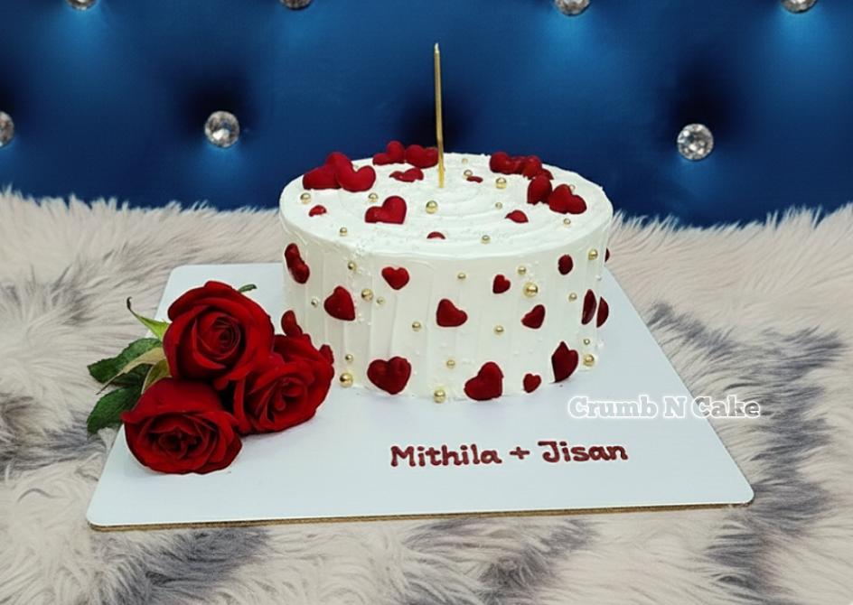 1 pound premium chocolate cake