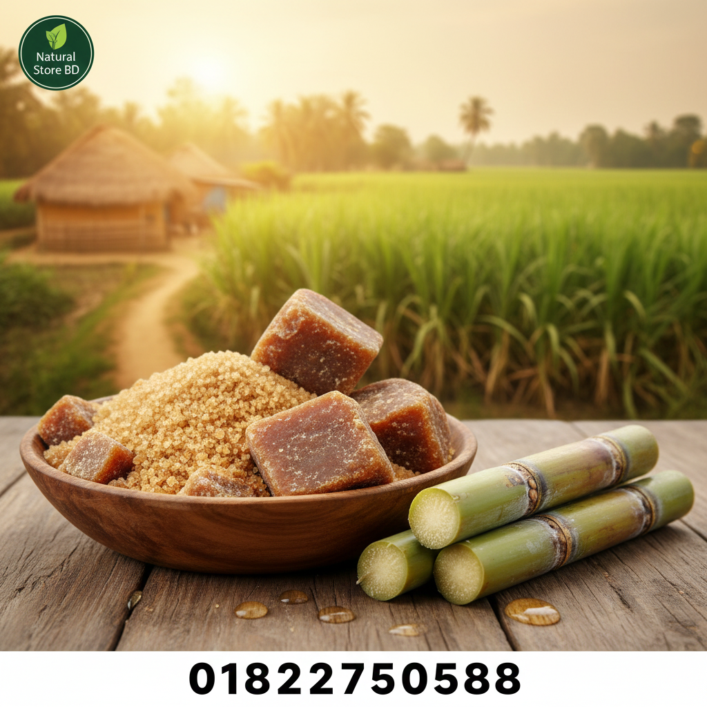 আখের লাল চিনি